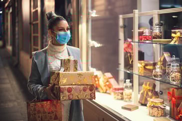 spending money during the holiday season