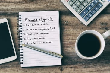 Creating your financial goals in the new year