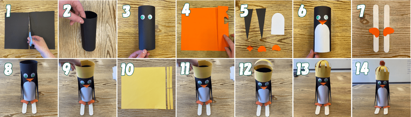 Blog - Holiday Crafts - Penguin-min