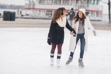 girls-iceskating-together